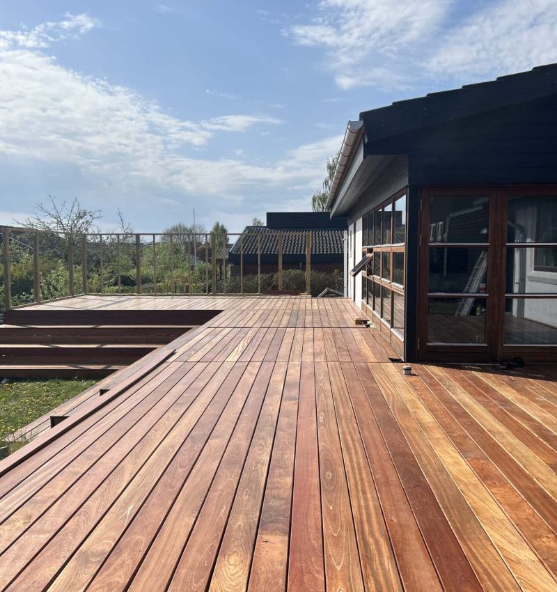 Træterrasse tømrer